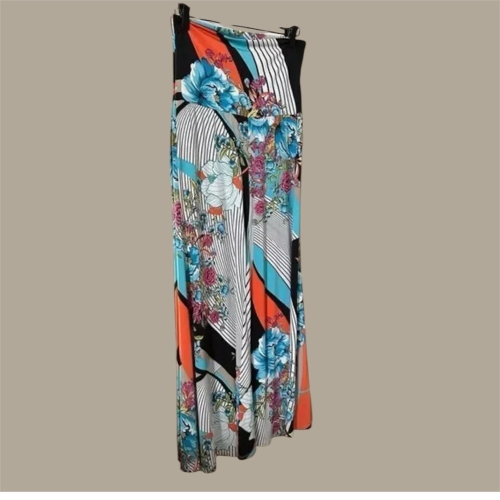 Point High Waisted Floral Lounge Pants Small